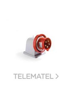 CLAVIJA 90° IP67 10 16A 400V 3P+T 6 Hs.
