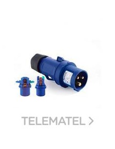 CLAVIJA 2P+T 16A 220-240V CX.RAP.