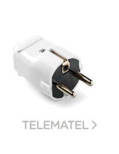 CLAV.10-16A-250V d.4,8 TT LAT.COLOR BL