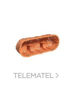 CAJA MECANISMO TRIPLE PARA PARED HUECA