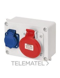 CJ.IP44 LH 16A 1 T.TT LAT.16A+1 T.+3P+T