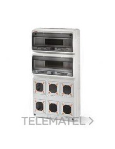CAJA ICP 685x330x150 32 EL.IP-65 6 MOD.