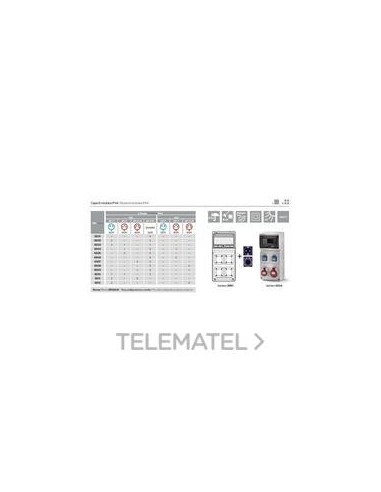 CAJA 8 ELEMENTOS 2 TOMAS 3P+N+T 16A 380V