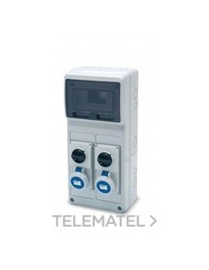 CJ.8 EL.2 T.INTERBLOCANTES 2P+T 16A 250V