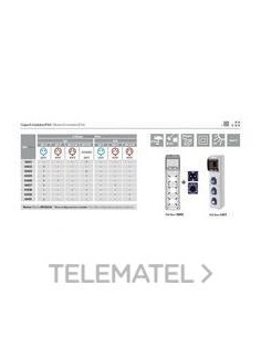 CAJA 6 EL.1 T.2P+TT LAT.16A 250V