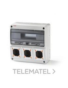 CJ.320x320x150 16 EL.P/3 MEC.ENLAZ.IP65