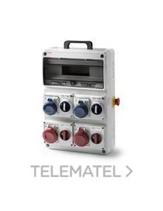 CAJA 13 EL.2 T.INTBLOC.3P+T 16A 400V