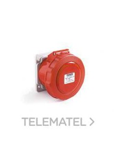 BASE RECTA IP44 SERIE 11 16A/500V 3P+N+T