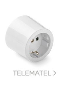 BASE PORCELANA 16A-250V DE COLOR BLANCO