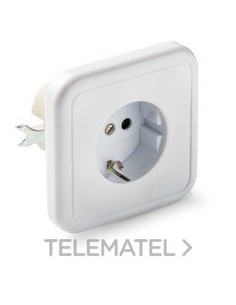 BASE PORC.16A-250V COLOR BL TT LAT.