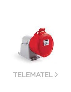 BASE PARED ECO 32A 500V IP44 3P+N+T