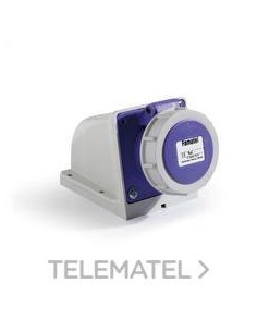 BASE PARED 2P 16A 20-25/40-50V DC IP67