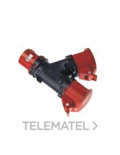 BASE MULT.10 16A-220/240 2P+T IP44