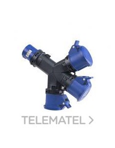 BASE MULT.IP44 13 32A-380/415V 3P+T