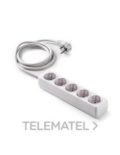 BA.MULT.ECO.5 T.TT LAT.16A 250V CBL.1,5m