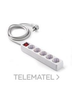 BA.MULT.ECO.5 T.INT.TT LAT.16A 250V 1,5m