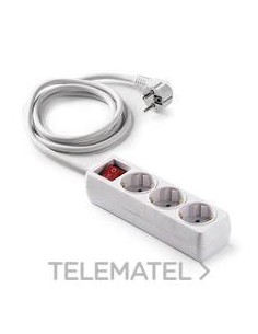 BASE MULT.ECO.3 T.INT.TT LAT.16A 250V 3m