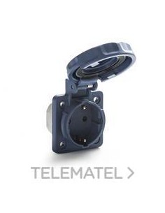 BASE IP-67 CON TT LATERAL 16A 250V