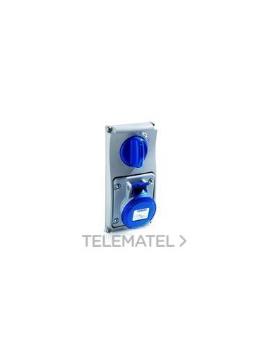 BASE INTBLOC.VT.32A IP44 3P+N+T 230V