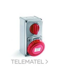 BASE INTERBLOCANTE VERTICAL 16A 3P+N+T