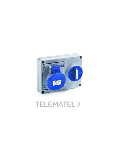 BASE INTBLOC.HZ.2P+T 16A 110V IP44