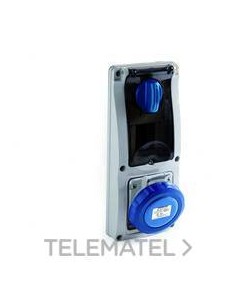 BASE INTBLOC.DIN 16A 3P+T 230V IP44