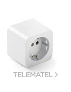 BASE FJA.PORC.10A-250V TT LAT.COLOR BL