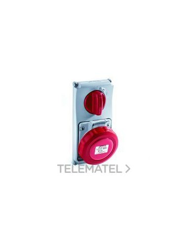 BASE CUADRO VERTICAL 3P+T 32A 380-440V