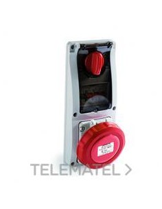 BASE CUA.63A 230V IP67 3P+T MAGNETOT.