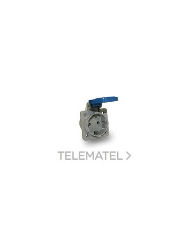 BASE CON TT LATERAL 16A 220V