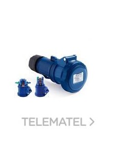 BASE AÉREA 2P+T 16A 230V IP67 CX.RAP.