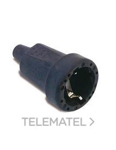 BASE AÉREA 16A 250V CAUCHO COLOR NG