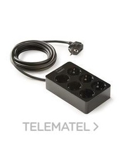 BASE 6 T.PROL.16A-250V TT LAT.COLOR NG