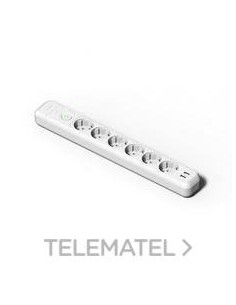 BASE 6 T.INT.16A 250V USB