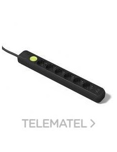 BASE 6 T.INT.16A 250V USB PROL.1,5m NG