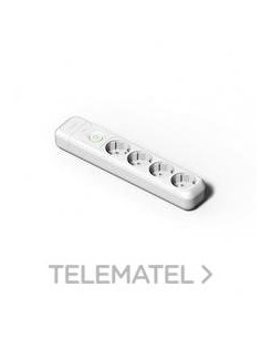 BASE 4 T.SCHUKO INT.10-16A-250V COLOR BL