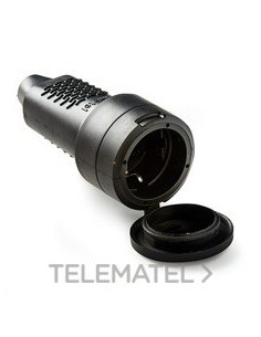 BA.2P+TT LAT.IP44 16A 250V GOMA COLOR NG