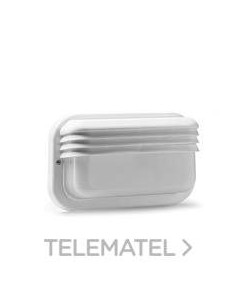 APLIQUE ECOLED E27 18W HZ.DF.TPLAST.BL