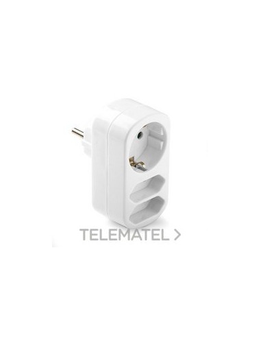 ADAPTADOR TRIPLE TT 16A 250V