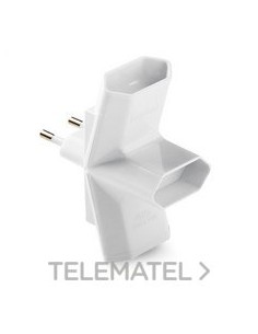 ADAPTADOR TRIPLE 10A 250V