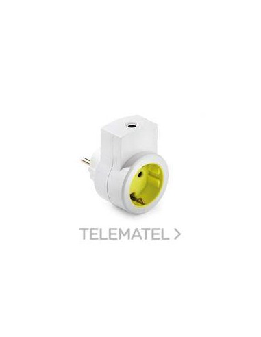 ADAPTADOR CON SALIDA CABLE TT 16A 250V