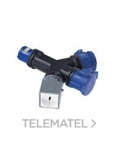 ADPR.CLAV.1 SCHUKO FRAN.+2P+T 2 BA.2P+T