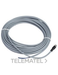 CONECTOR CABLE PVC HEMBRA M8 4pin 10m