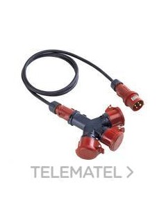 ADPR.16A 230V IP44 2m CLAV.3 BAS.2P+T