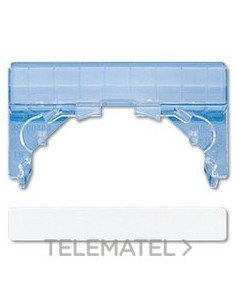 PORTAETIQUETAS AS 53,5x10mm CON MARCO