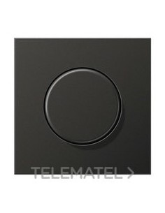 PLACA REGULADOR BOTÓN ANTRACITA