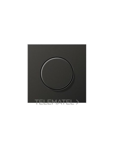 PLACA REGULADOR BOTÓN ANTRACITA
