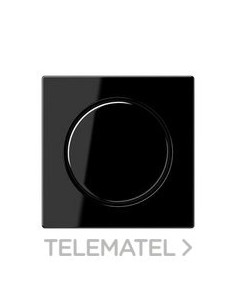 PLACA CENTRAL CON BOTÓN MANDO NEGRO