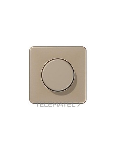 PLACA BOTÓN DIMMER CD500 BRONCE ORO