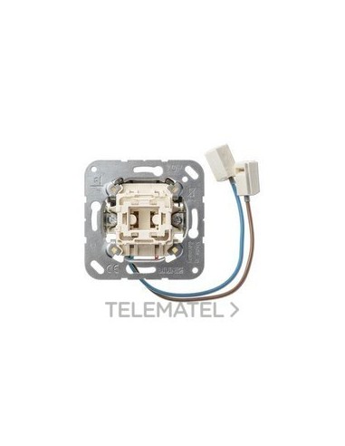 MECANISMO PULSADOR 10A/250V CON LED